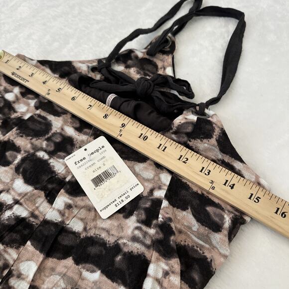 NWT free people cream comb tank top Size Small retail $118 0B422290 Blouse New - Picture 10 of 13